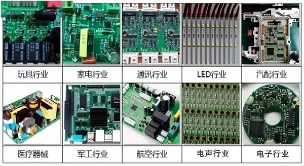 激光錫焊應(yīng)用于不同行業(yè)圖示